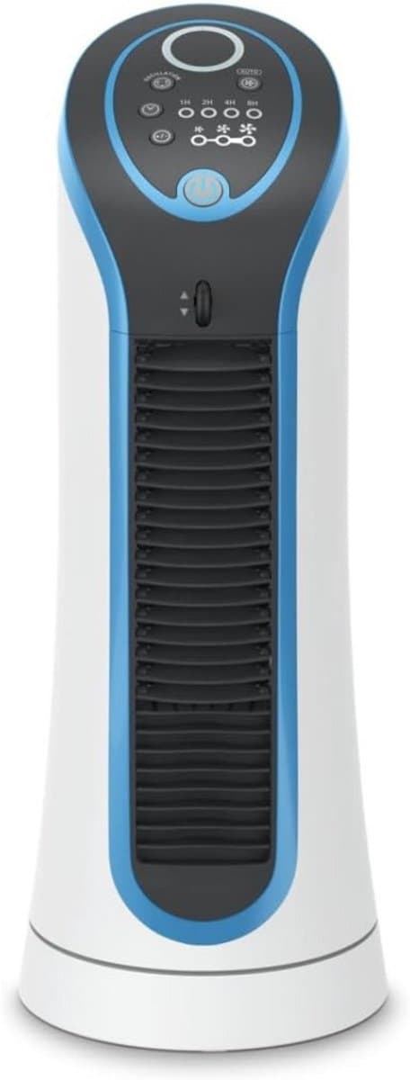 SCH® Ventilator toren - Ventilator staand - Torenventilator - Wit - 19CM x 19CM x 44CM — afbeelding 1