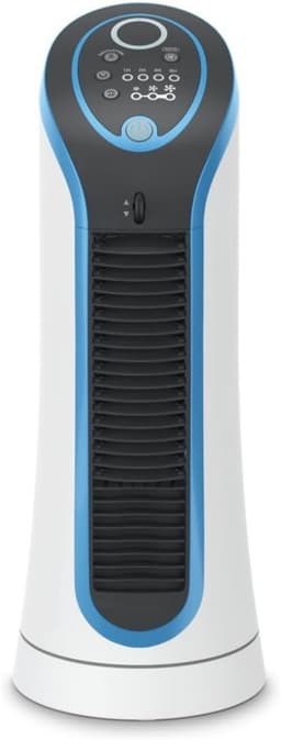 SCH® Ventilator toren - Ventilator staand - Torenventilator - Wit - 19CM x 19CM x 44CM — thumbnail 1