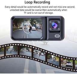2-inch HD nachtzicht drievoudige lens DVR + wifi — thumbnail 3