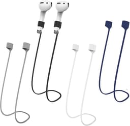 BOTC Anti-Verlies Koord geschikt voor AirPods - 4 Stuks Magnetische Nekkoorden - Siliconen Sportkoord - Geschikt voor AirPods 1, 2, 3, Pro & Pro 2 - Meerkleurig — thumbnail 1