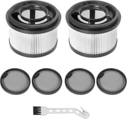 2 HEPA Filters + 4 Prefilters + 1 Frontborstel Geschikt voor Xiaomi G10 Plus/G10/G9 Plus/G9 & Dreame Z10 Station/T10/T20/T30/R10/R10 Pro/R20/R20 Pro Stofzuigers — thumbnail 1