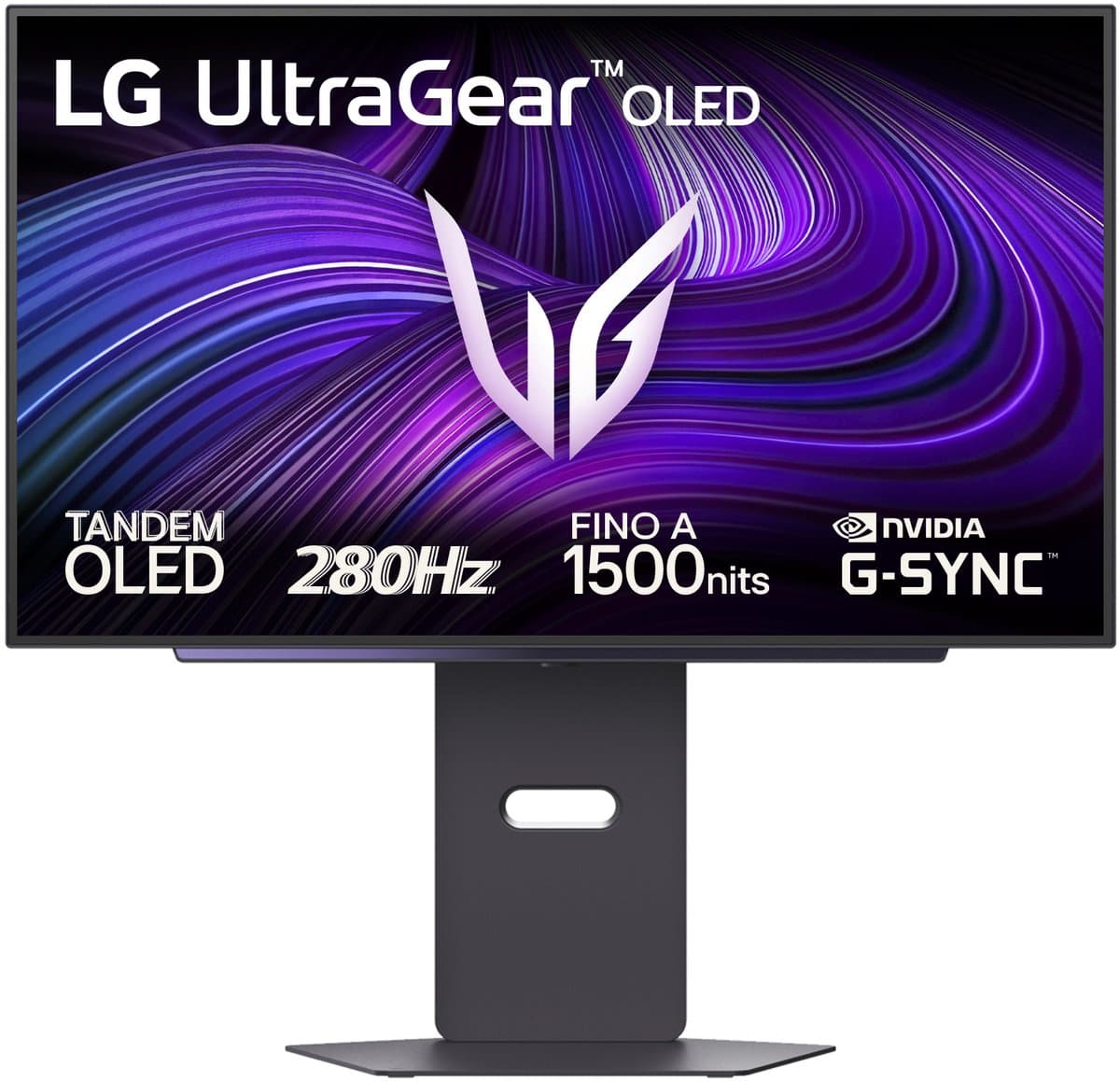 LG UltraGear 27GX700A-B - Quad HD OLED Gaming Monitor - 26.5 inch — afbeelding 1