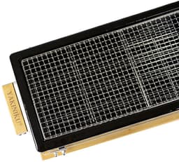 YAKINIKU Shichirin - LARGE - Rechthoekig - 55,5x25,5 cm - Keramiek - 4-8 Personen - Konro & Yakitori Grill - Japanse Tafelgrill — thumbnail 4