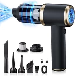 Draadloze Handstofzuiger Auto En Thuis – Krachtige Draagbare Autostofzuiger – Dubbel Gebruik Voor Huishouden En Auto – Met Draadloos Opladen – Compact Lichtgewicht En Eenvoudig Te Gebruiken - Kruimeldief — thumbnail 1