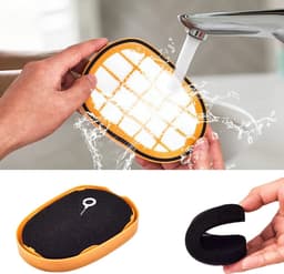 6x Filter geschikt voor Philips SpeedPro Max 8000 serie FC5005/01, CP0663/01 Vervanging Schuimrubber onderdeel — thumbnail 2