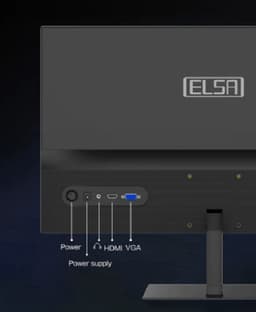 Elsa 27 Inch Monitor - IPS FHD - HDMI/VGA - 1920x1080 - Flat Panel — thumbnail 5