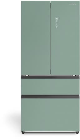 CREATE - Koelkast met openslaande deur 509L met Space Pro en Care+ - Sage - FRIDGE STUDIO FRENCH DOOR PRO 509 — thumbnail 1