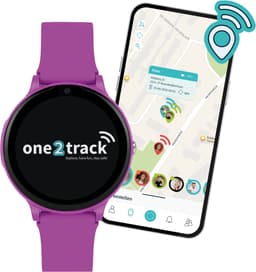 One2track Connect ONE - GPS Smartwatch Kinderen - Roze - 45mm — thumbnail 5
