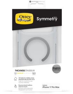 OtterBox Symmetry Apple iPhone 17 Pro Max Back Cover Transparant — thumbnail 4