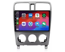 CarPlay autoradio geschikt voor Subaru Forester SG (2002 t/m 2008) | 9 inch | Android 13 | Draadloos Apple CarPlay & Android Auto | 2GB + 32GB | QuadCore processor | Denago DNG-A139 | 2025 model | 2002 2003 2004 2005 2006 2007 2008 | Bluetooth & Wifi