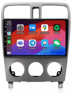 CarPlay autoradio geschikt voor Subaru Forester SG (2002 t/m 2008) | 9 inch | Android 13 | Draadloos Apple CarPlay & Android Auto | 2GB + 32GB | QuadCore processor | Denago DNG-A139 | 2025 model | 2002 2003 2004 2005 2006 2007 2008 | Bluetooth & Wifi — thumbnail 1