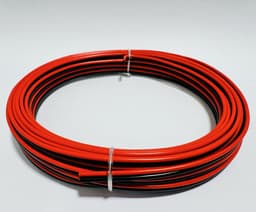Caliber Speaker Kabel - Luidsprekerkabel - 2x0,5mm - 10 meter speakerdraad - Rood Zwart (CS205RBX) — thumbnail 4