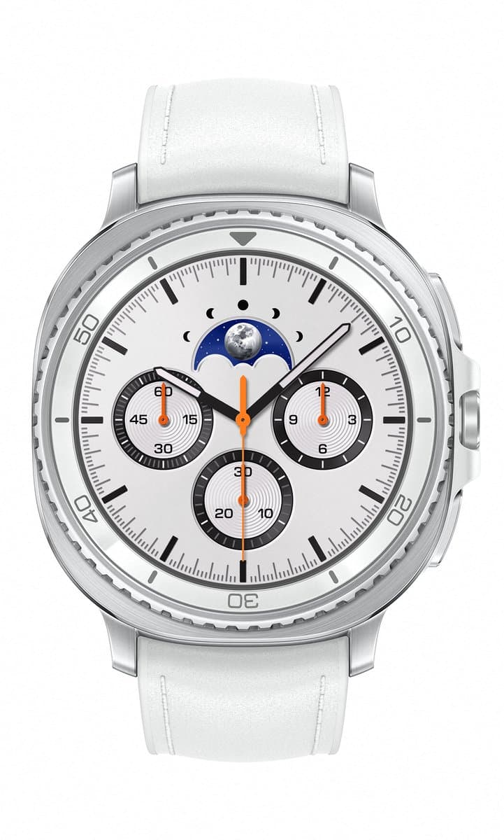 Samsung Galaxy Watch8 Classic – smartwatch - 46mm – LTE – White — afbeelding 1