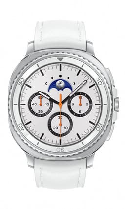 Samsung Galaxy Watch8 Classic – smartwatch - 46mm – LTE – White — thumbnail 1
