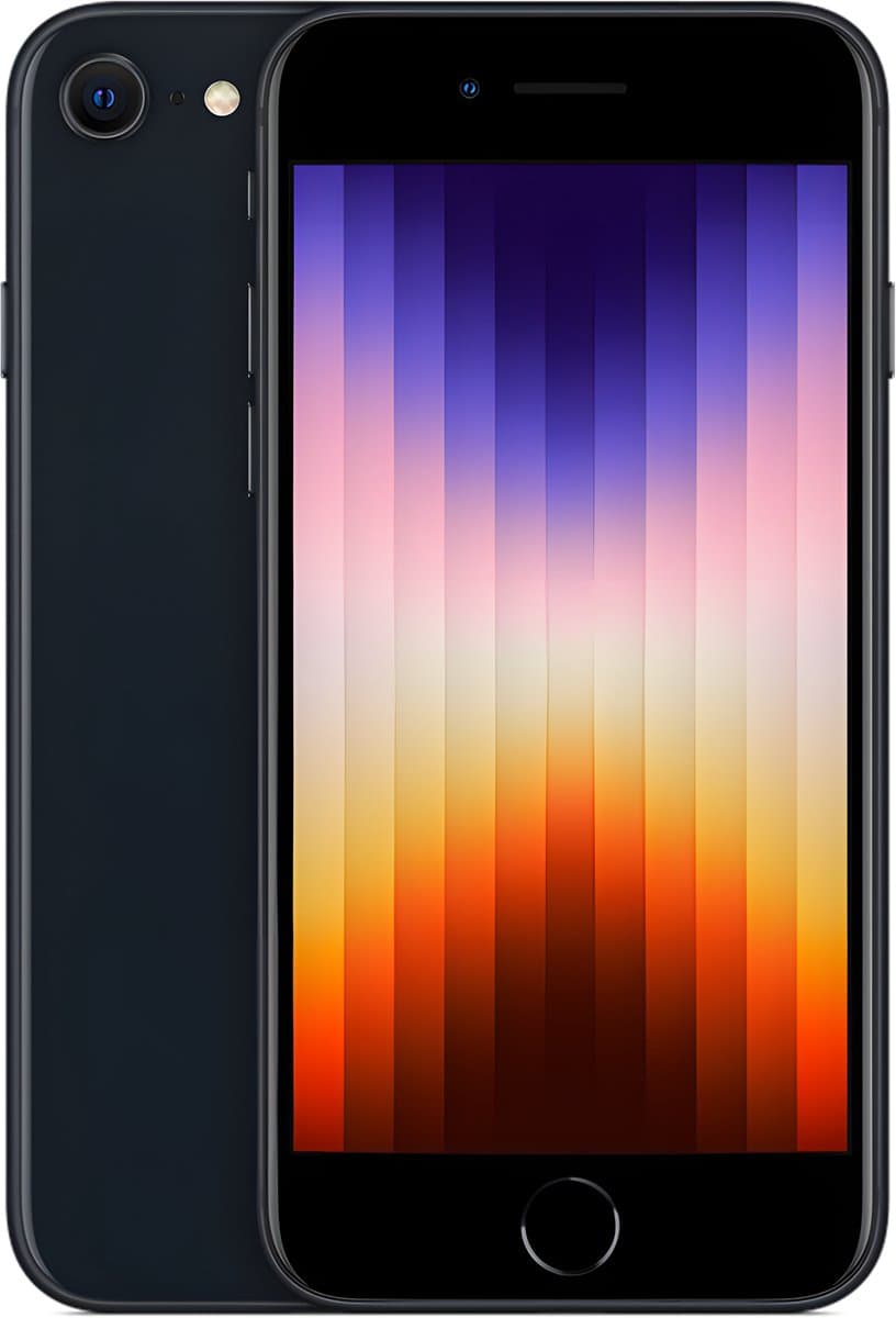 Apple iPhone SE (2022) - 64GB - Zwart — afbeelding 1