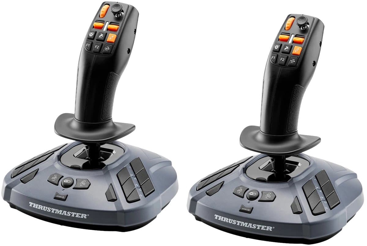Thrustmaster Simtask Farmstick Duo Pack - Multifunctionele Joystick voor Farming and Trucking - PC — afbeelding 1