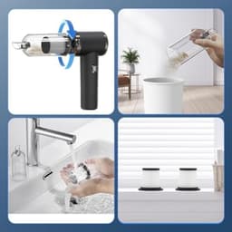 Draadloze Handstofzuiger 12000Pa Krachtige Zuigkracht 3-in-1 Functie 5200mAh Accu Compact en Lichtgewicht voor Huis, Auto en Huisdierenharen — thumbnail 4