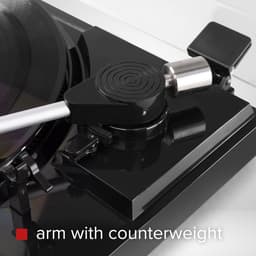 Platenspeler - Audizio RP310 hifi platenspeler met auto return en Audio Technica element en naald - Dé draaitafel voor de echte vinylfanaat! - Zwart — thumbnail 4