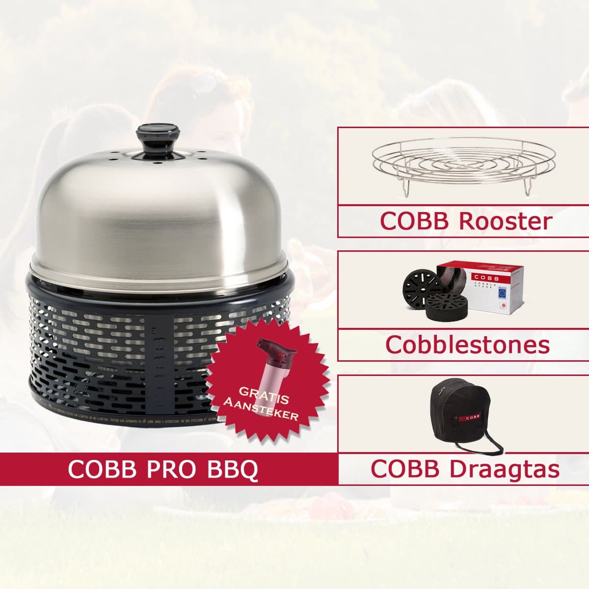 COBB Pro Voordeelpakket | Rooster + Cobblestones — afbeelding 1