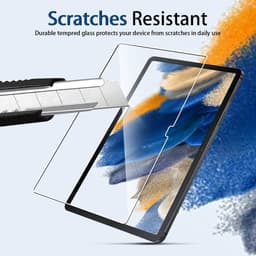 Samsung Galaxy Tab A8 (2021) - 64GB - Wifi - 10.5 inch - Pink Gold + Tri-fold smart hoes + Screenprotector tempered glass — thumbnail 4