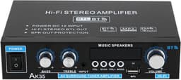 HIFI Bluetooth Power Amplifier | 400W | Versterker | Stereo Versterker | Mediaspeler — thumbnail 1