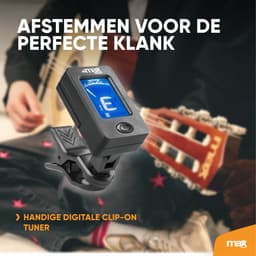Kinder gitaar - MAX SoloArt akoestische gitaar 3/4 - Met gratis muzieklessen en accessoires - Hout — thumbnail 3