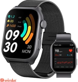 Wiesba Smart GTS7 Pro - Sporthorloge met Hartslagmeter - Bloeddrukmeter - Stappenteller - Sport Horloge - Smart Watch Saturatiemeter - Smartwatch 2.0in - 320 x 360 Resolutie — thumbnail 1