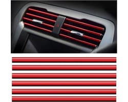Auto Ventilatiesleuf Decoratie - 20 Stuks - Auto Ventilatierooster Styling - Gieten - Doe-het-zelf - Interieur Decoratie - Strips Ventilatierooster