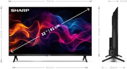 Sharp 32GF3265 Smart TV met Google TV — thumbnail 3