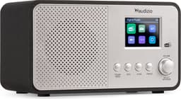 DAB radio - Audizio Avio DAB radio met Bluetooth - DAB+ - FM - USB - 20 voorkeurszender - Zilver — thumbnail 1