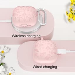 YONO Hoesje geschikt voor Airpods 4 - Case - Special Siliconen - Roze — thumbnail 4
