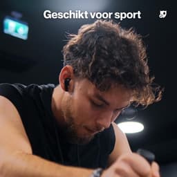 DunRock Bubble - draadloze oordopjes - Zwart - met Active Noise Cancelling - bluetooth oortjes - ENC filter in de microfoon - Met DunRock App voor je smartphone — thumbnail 4