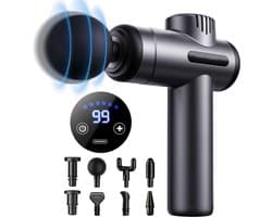 White-Label® Massage Gun Professioneel - Massage Apparaat - Theragun - Zwart