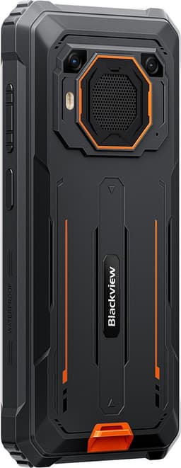 Blackview BV6200 Plus - Robuuste Smartphone - 32GB RAM - 128GB - 11000mAh - 6,56 inch - 4G Dual SIM - Android 15 - 98dB Ultra-luide luidspreker - NFC GPS - Oranje — thumbnail 3