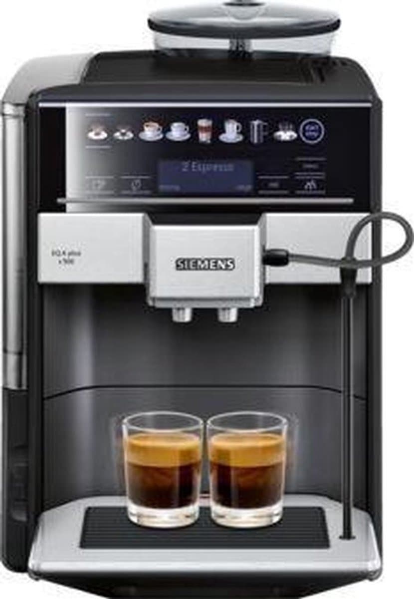 Siemens EQ6 Plus s500 TE655319RW - Volautomatische epressomachine - Zwart — afbeelding 1