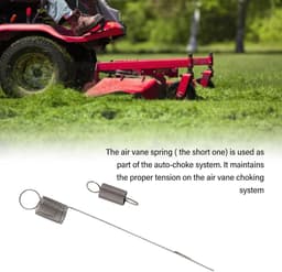 Content in - 20 Stuks 790849 699056 Air Vane Spring - Vervanging voor Grasmaaiermotoren - Gouverneur Spring Fix - The Choke On Lawnmower - Compatibel met 122H02 122K02 - Grasmaaier Carburateurveren . — thumbnail 2