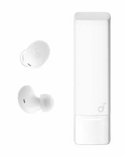soundcore A30i NEW - Noise cancelling oordopjes - Lipstick-vormig ontwerp - Klein - Lichtgewicht comfort - Helder geluid - 24 uur speeltijd - IP54 - Draadloze oordopjes - Bluetooth 5.4 - Wit — thumbnail 1