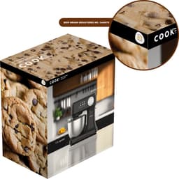 Keukenmachine - Keukenrobot - Foodprocessor met 12 Standen - Keukenmixer met RVS kom - Drie Opzetstukken - 3.5L - COOK-IT — thumbnail 5