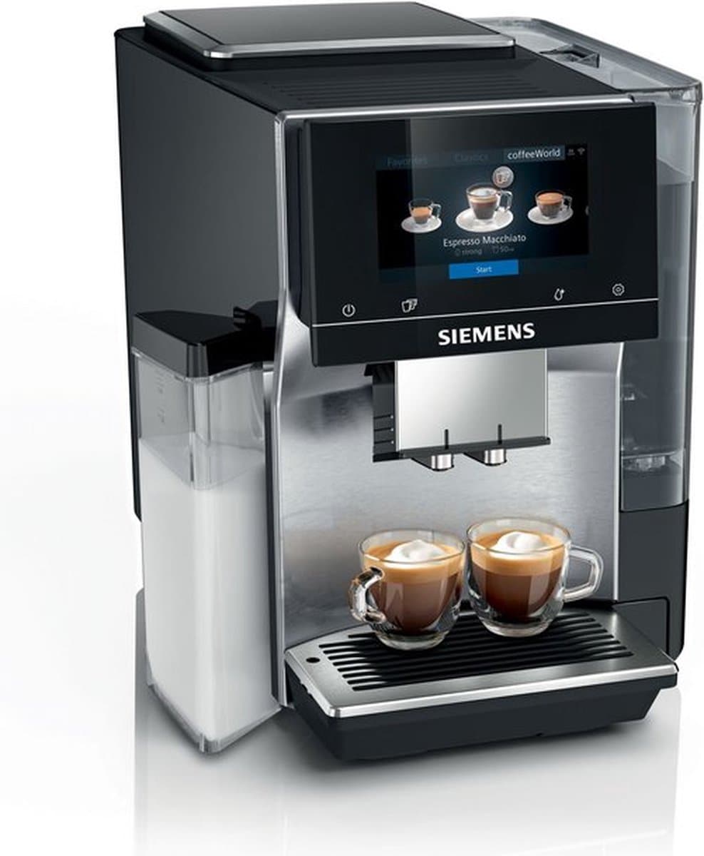 Siemens EQ700 TQ713R03 - Volautomatische espressomachine - Zwart/RVS — afbeelding 1