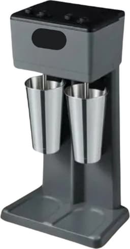 Luxe Milkshake Machine – Blender – Sapcentrifuge – Slowjuicer – Milkshaker – Voor Horeca of Thuis – Dubbele Beker – RVS – 750W — thumbnail 1