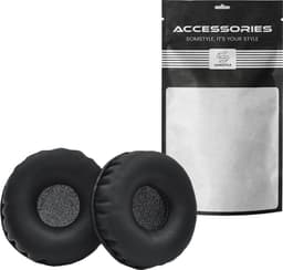 Somstyle Oorkussens Geschikt Voor Jabra Evolve 65, 40, 20 & 20SE Koptelefoon - 2 Stuks - Zacht Schuim - Eiwitleer - Zwart — thumbnail 5