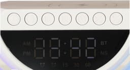 BVT® Digitale Wekkerradio - Klokradio Slaapkamer - Draadloze Oplader - Radio - Speaker - Klok - Lamp - 7 Verschillende Wekker Geluiden - 13 Verschillende Lichtkleuren - Enkele Kleuren Of RGB Effect - Voor Volwassen en Kinderen — thumbnail 4