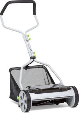 Grasmaaier Handmatig – Grastrimmer Met 20 Liter Opvangbak – Handmaaier 40 Cm Breed – Kooimesmaaier Met 4 Posities — thumbnail 1