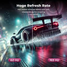 GAME HERO® 27 inch Full HD VA Curved Gaming Monitor - 165Hz - 1ms — thumbnail 3