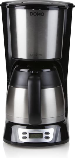 DOMO DO709K Koffiezetapparaat met thermoskan - 1L - Timer - RVS — thumbnail 1