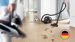 Bosch ProPower BGS21POW2 Serie 4 - Stozuiger zonder zak - Zwart/Rood — thumbnail 5