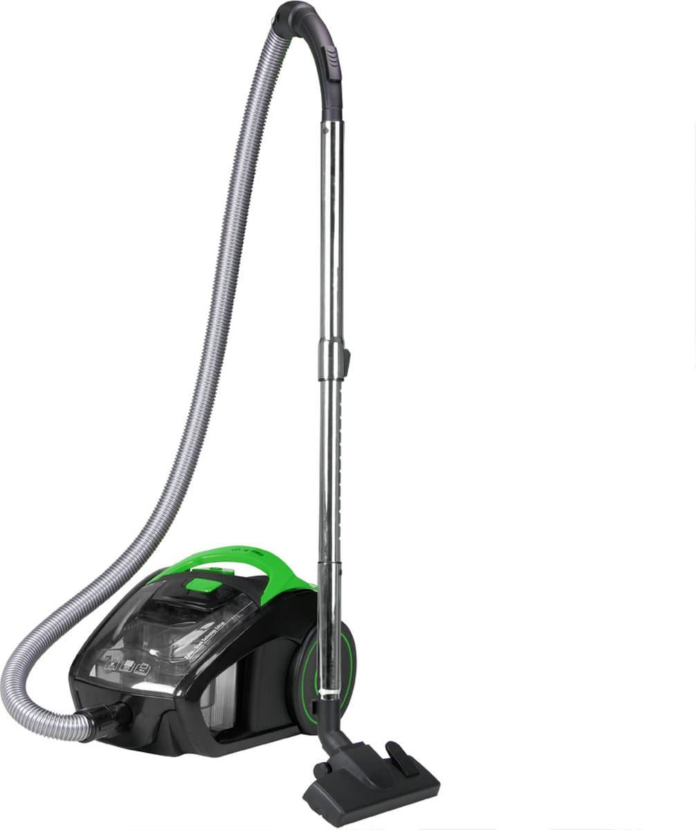 Deuba - Stofzuiger 900 W - Krachtig Volume - HEPA Filter Zwart-Groen — afbeelding 1