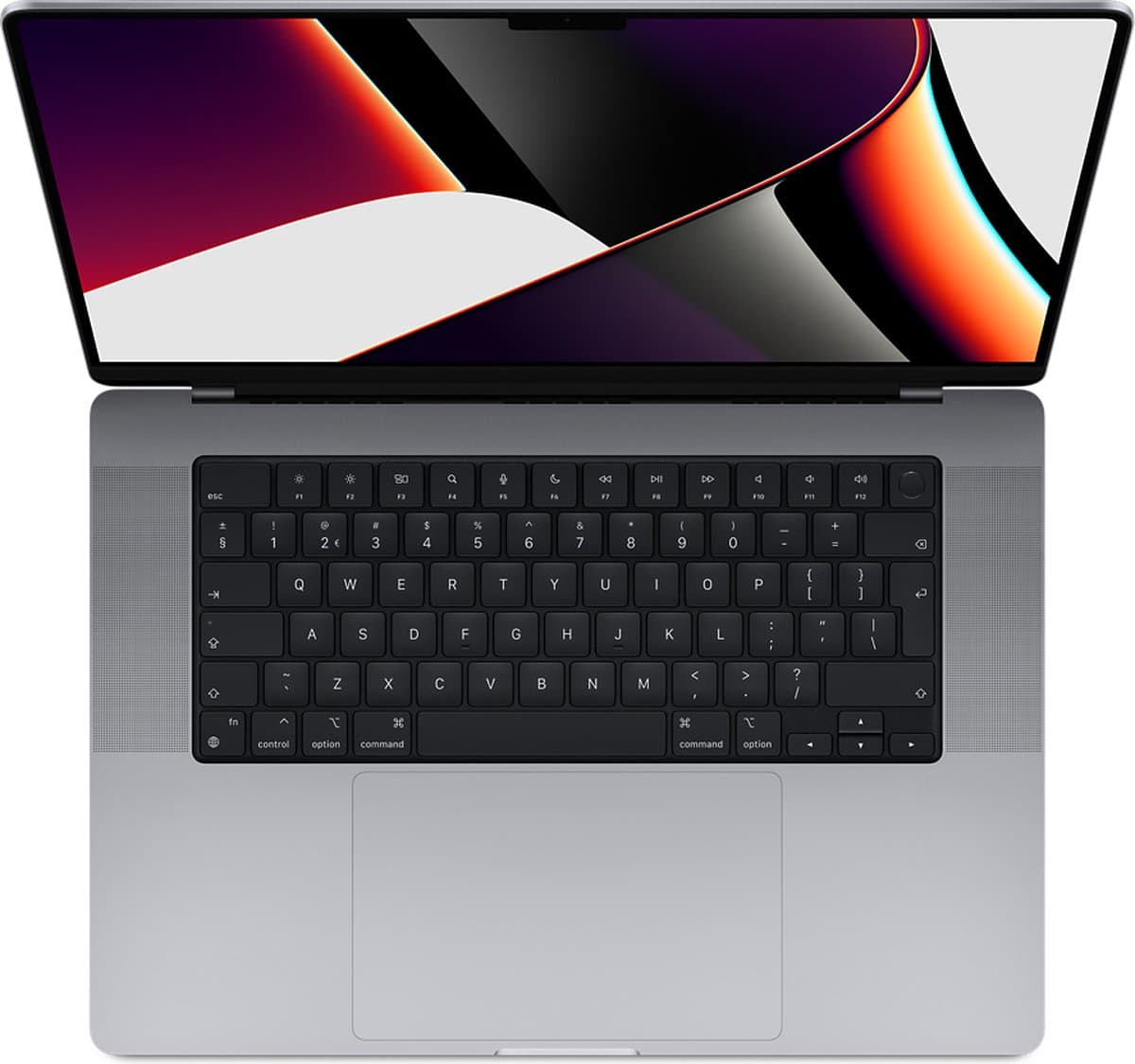 MacBook Pro 16-inch | M1 Max 10-core CPU | 24-core GPU | 32GB werkgeheugen | 1TB SSD | Spacegrijs | NL Qwerty — afbeelding 1