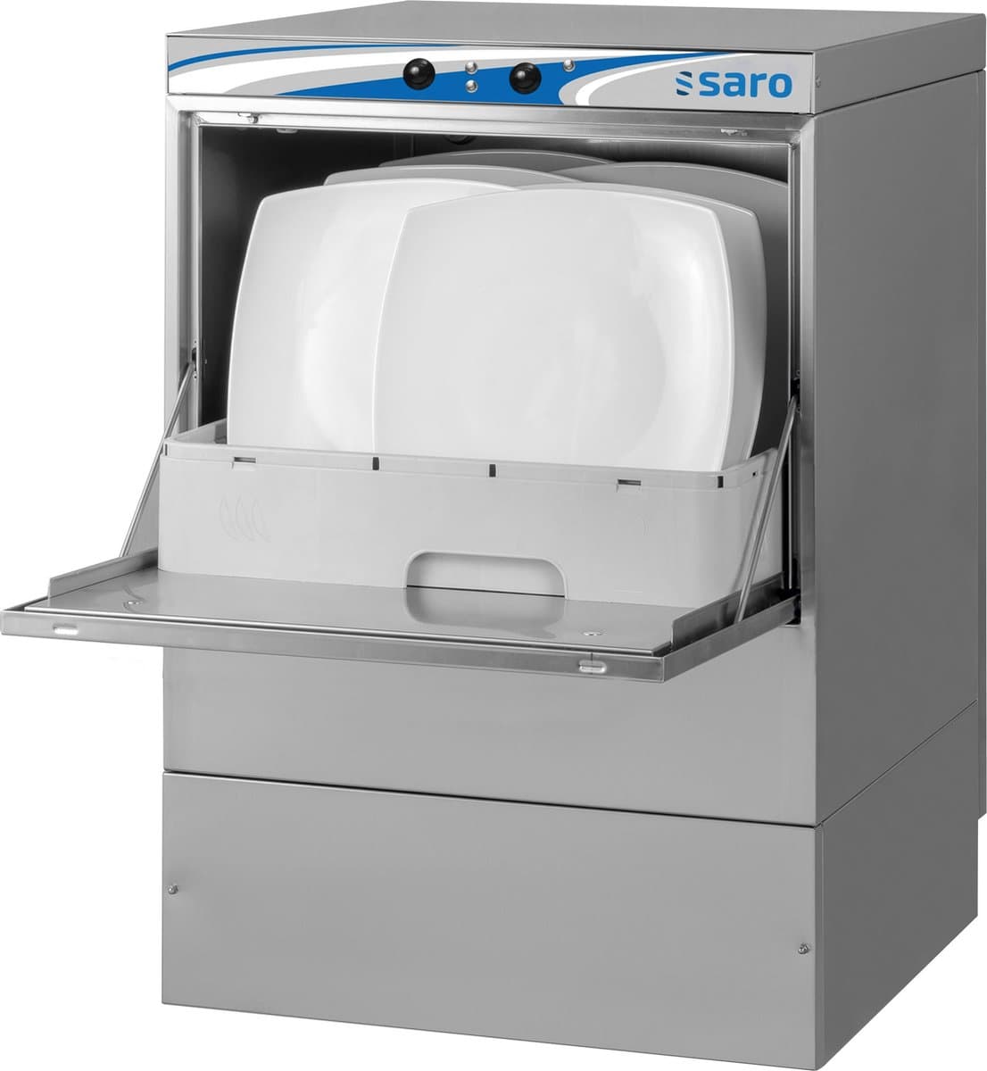 Saro Vaatwasser Model MARBURG - 230V - 500 x 500 korven inclusief - afvoer, glans en spoel pomp - 2 jaar garantie — afbeelding 1
