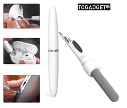 Togadget® - Schoonmaakkits oordopjes - Airpods Pro 3 2 1 Cleaner Kit - Bluetooth Oortelefoon Cleaning Pen - Oordopjes Case Cleaning Tools - Apple Airpods Schoonmaakset 3-in-1- Air Pod Oordopjes Reinigen Schoonmaken — thumbnail 1